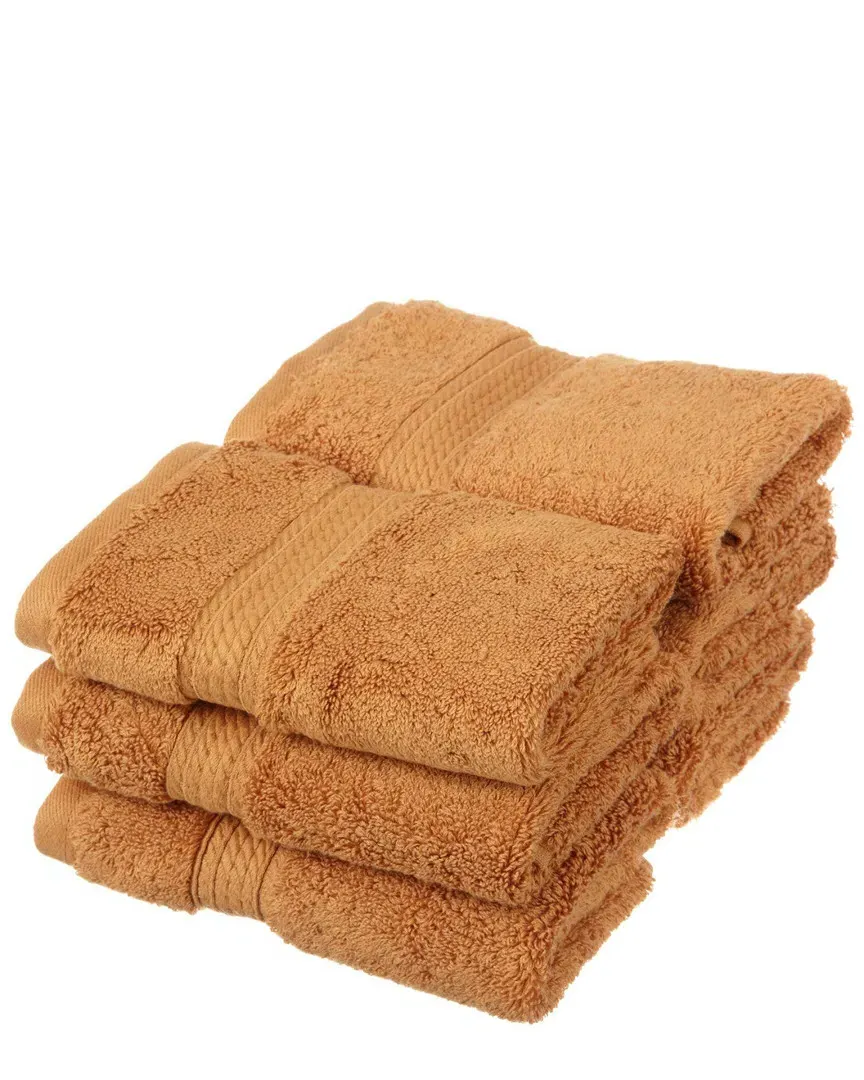 6pc Face Towel Set - Rust, Egyptian Cotton image