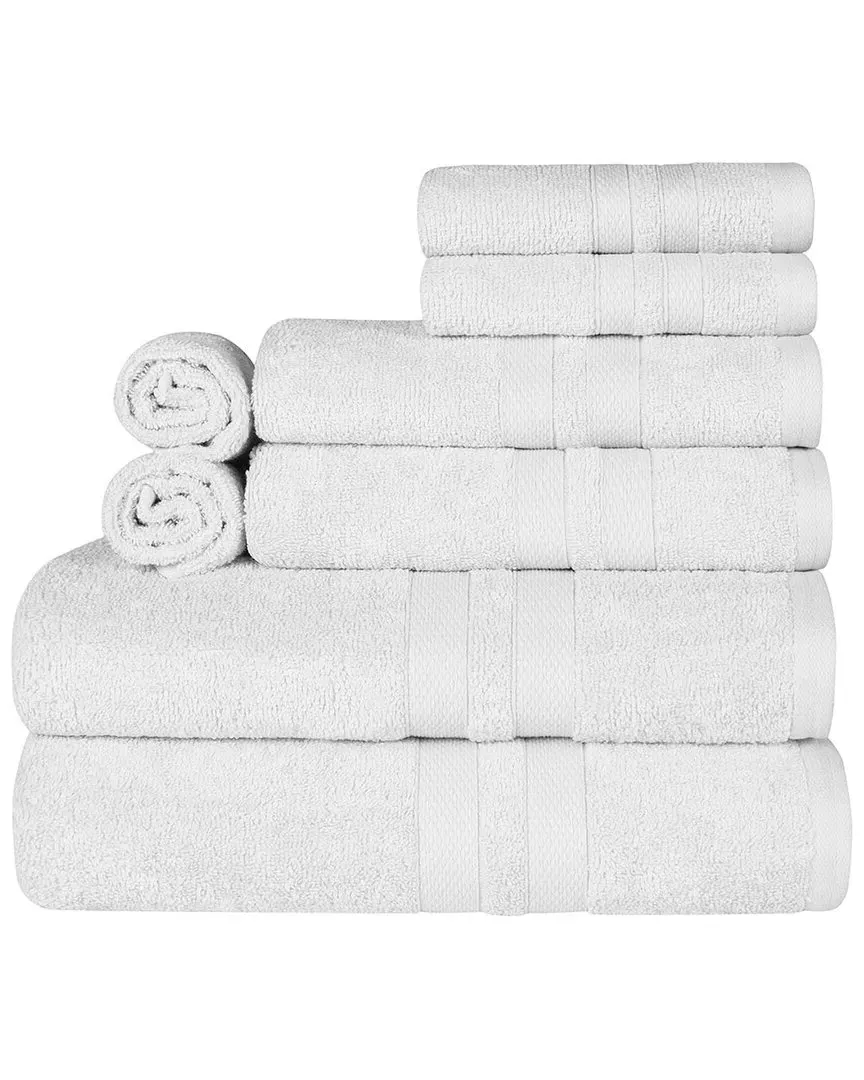 8-Piece Quick-Drying Towel Set - Silver image