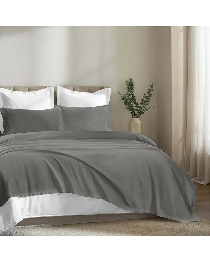 Apus 500 Thread Count Sheet Set with Deep Pockets - Grey, Cotton