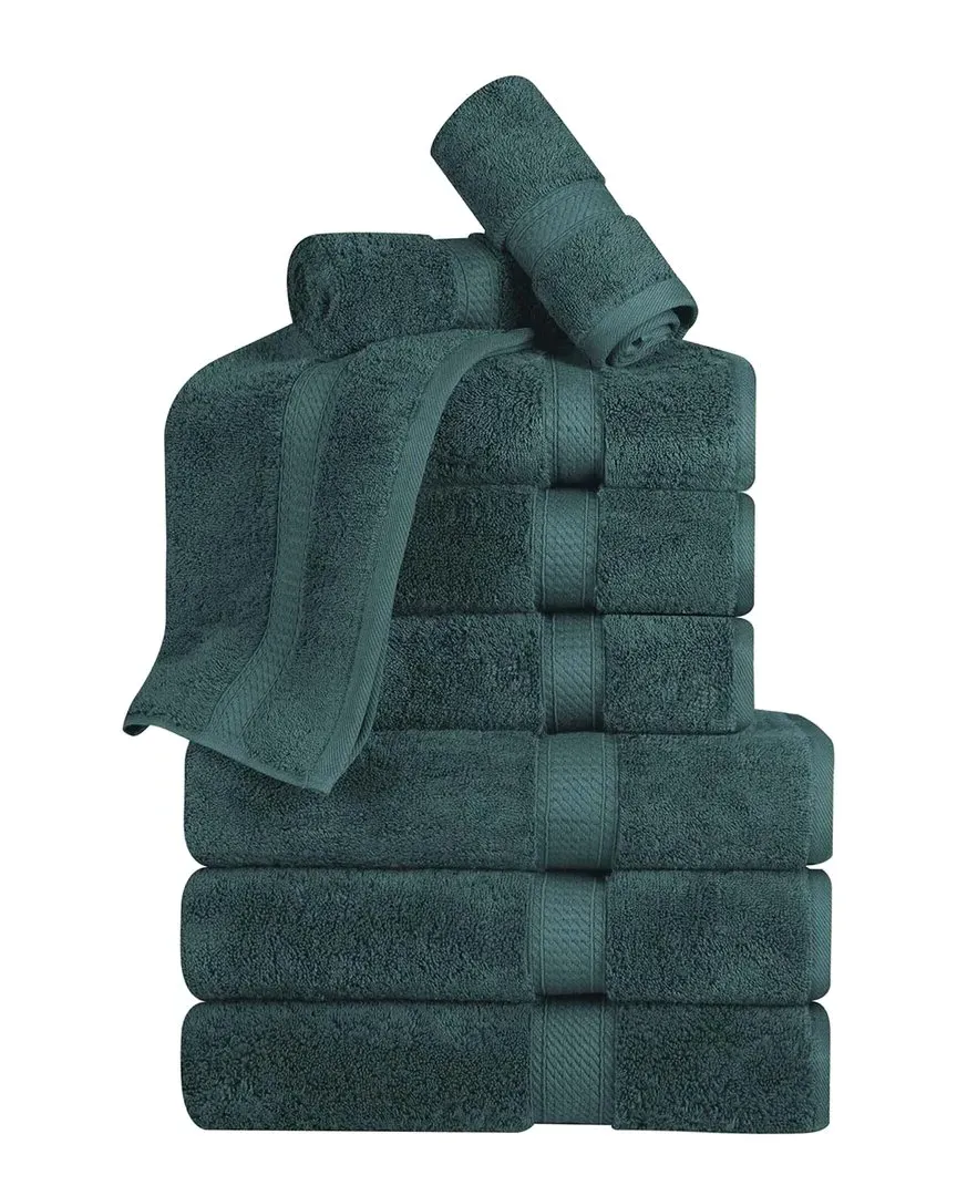 Egyptian Cotton 9pc Heavyweight Towel Set - Teal