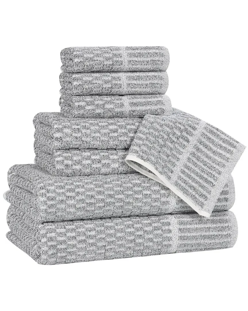 Juno 8-Piece Towel Set - Charcoal image