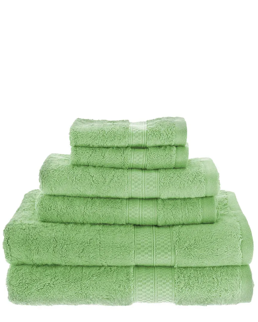 Rayon from Bamboo 6pc Towel Set - Spring Green