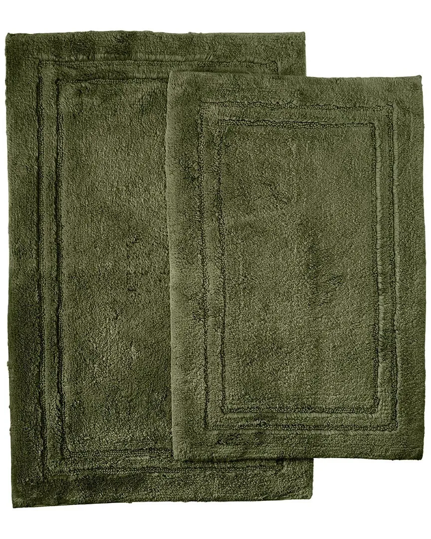 Set of 2 Non-Skid Bath Rugs - Forest, Cotton image