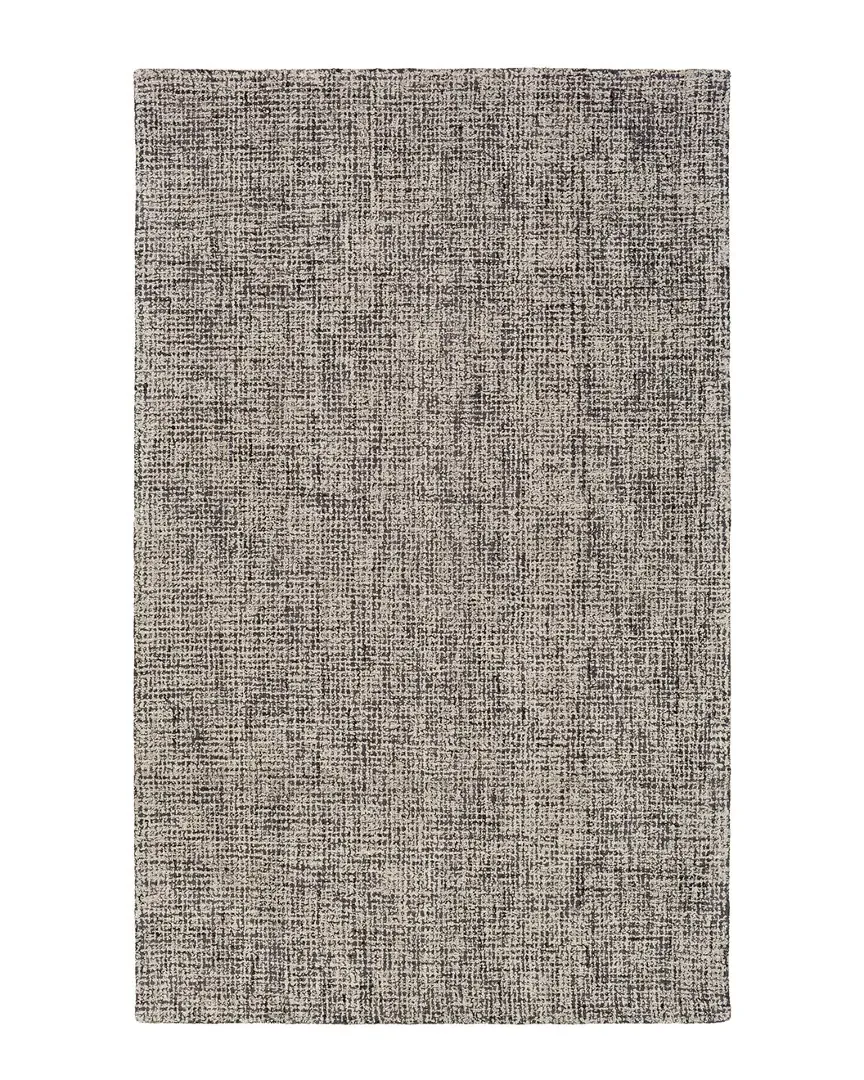 Aiden Hand Hooked Rug - Grey, Wool
