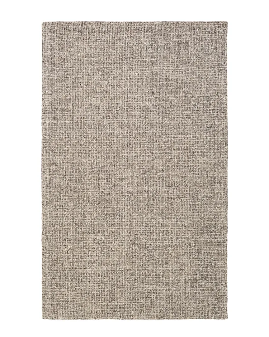 Aiden Hand Hooked Rug - Grey, Wool