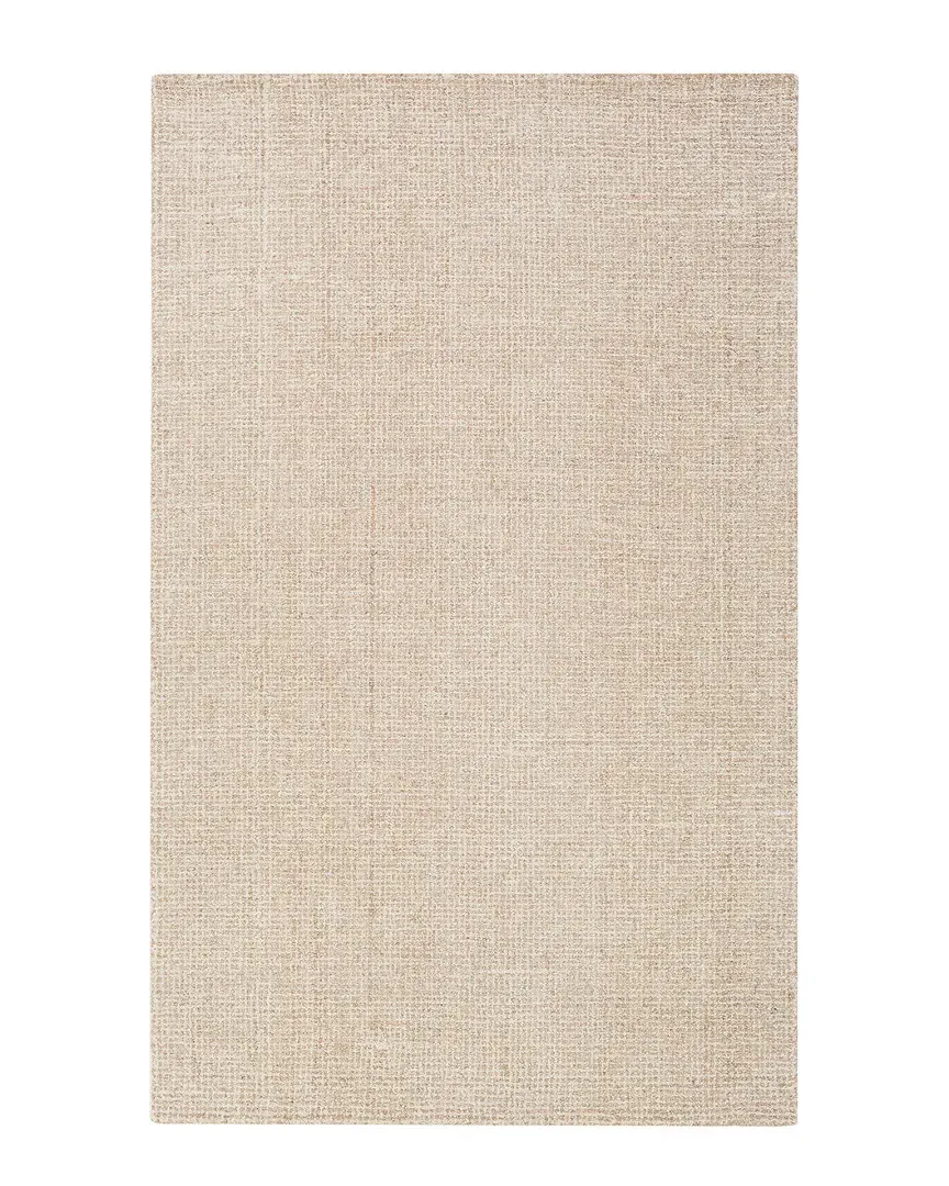Aiden Hand Hooked Rug - Khaki, Wool