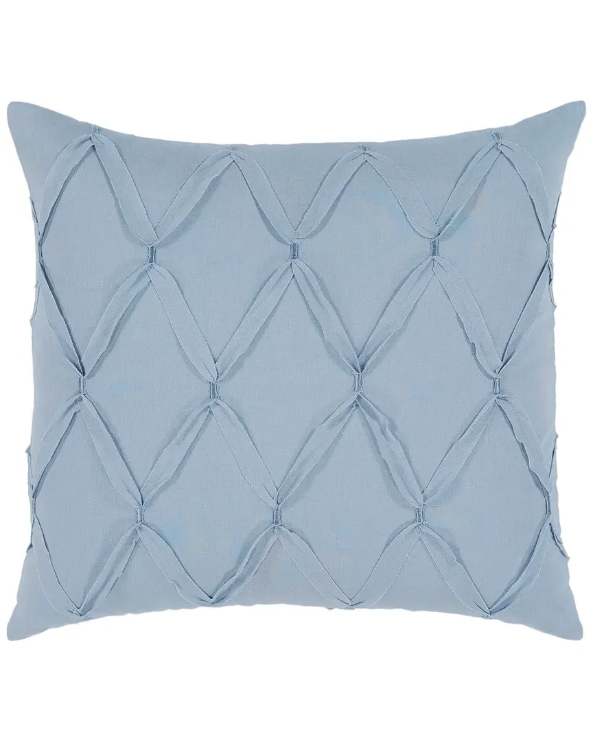 Aiken Texture Euro Sham - Denim, Cotton Linen image