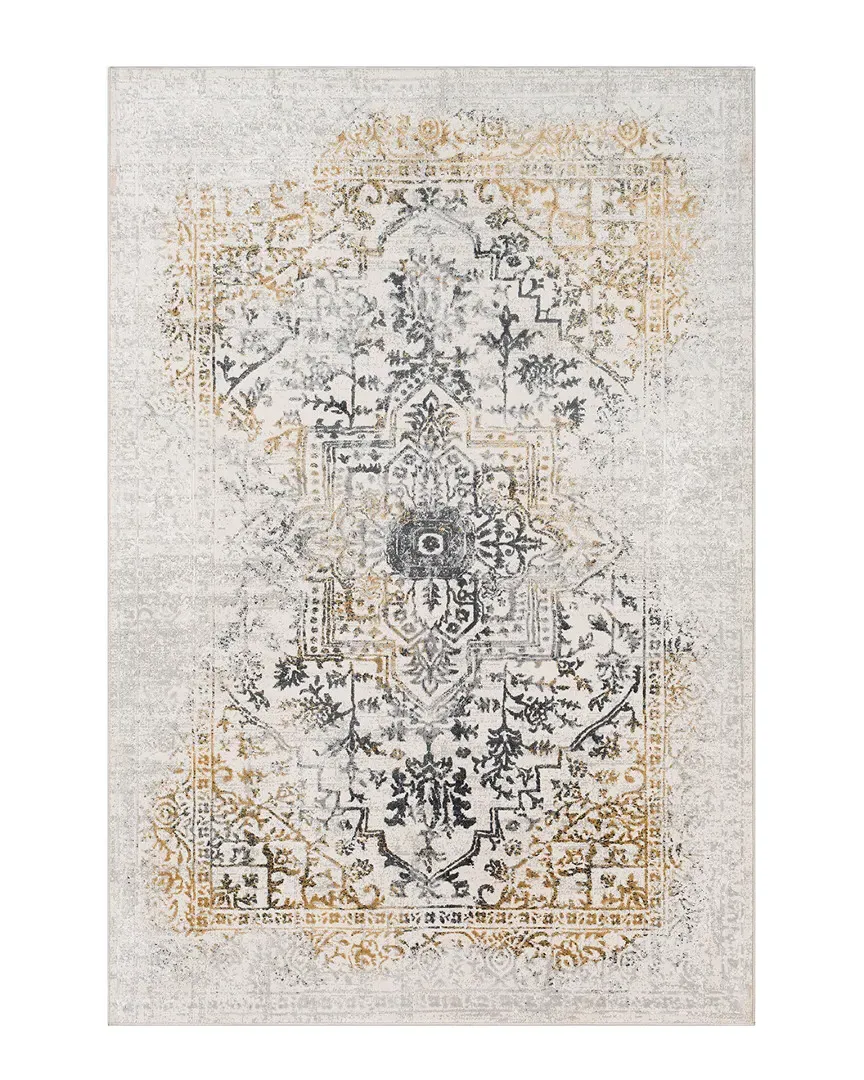 Aisha Machine Woven Rug - Charcoal, Viscose image