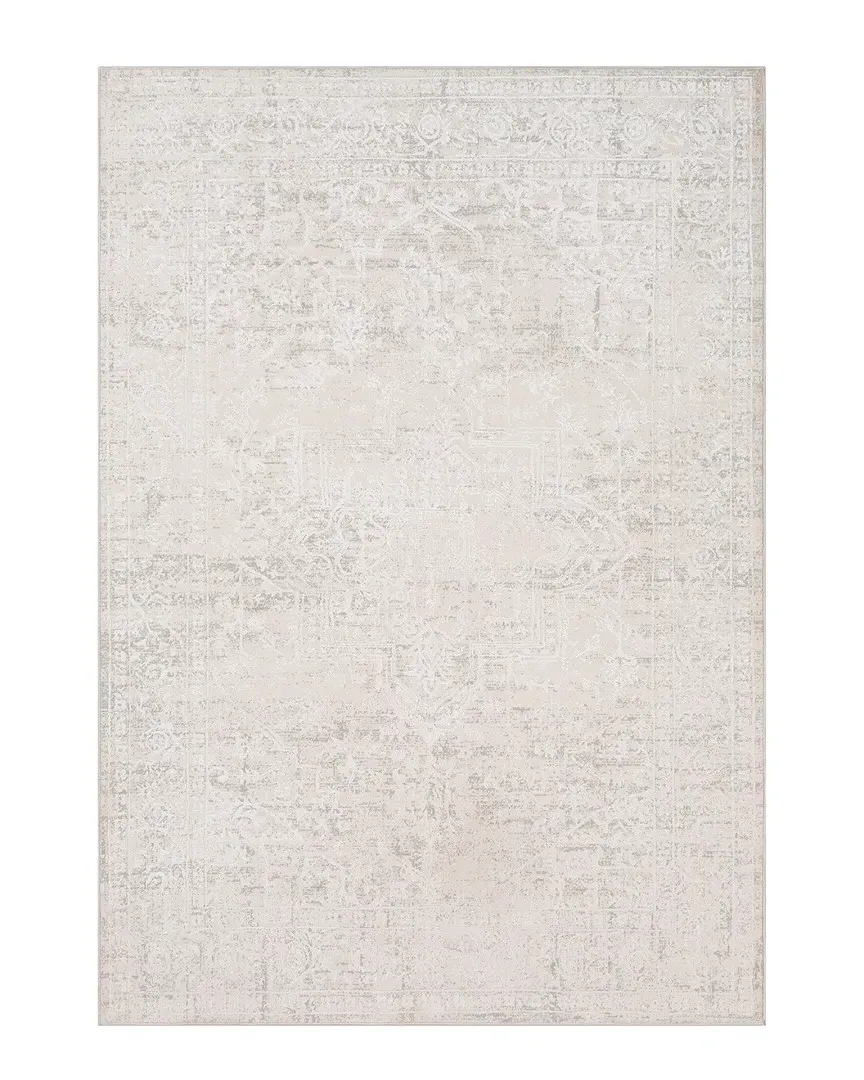 Aisha Machine Woven Rug - Medium Gray, Viscose