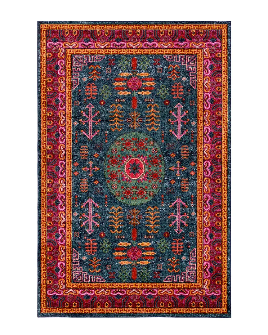 Anika Machine Woven Rug - Multi-Colored, Polypropylene