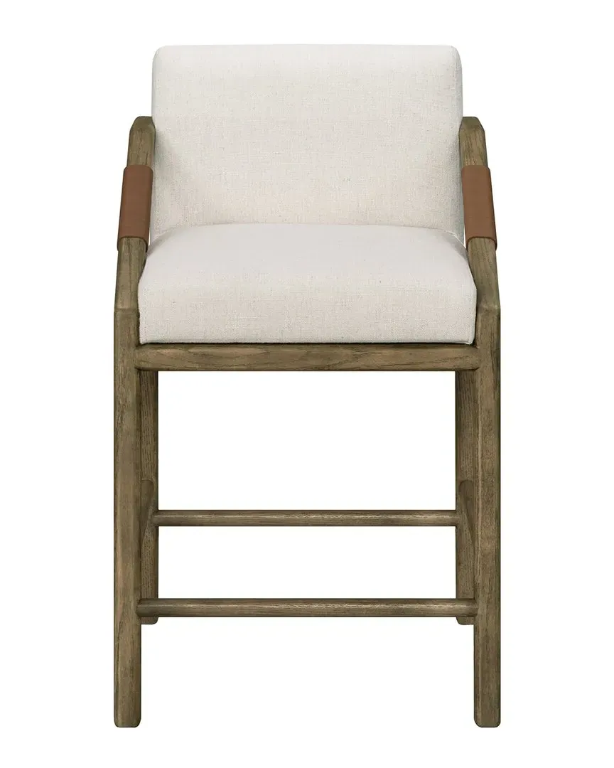 Becky Owens Bradly Bench - Olive, Red Oak