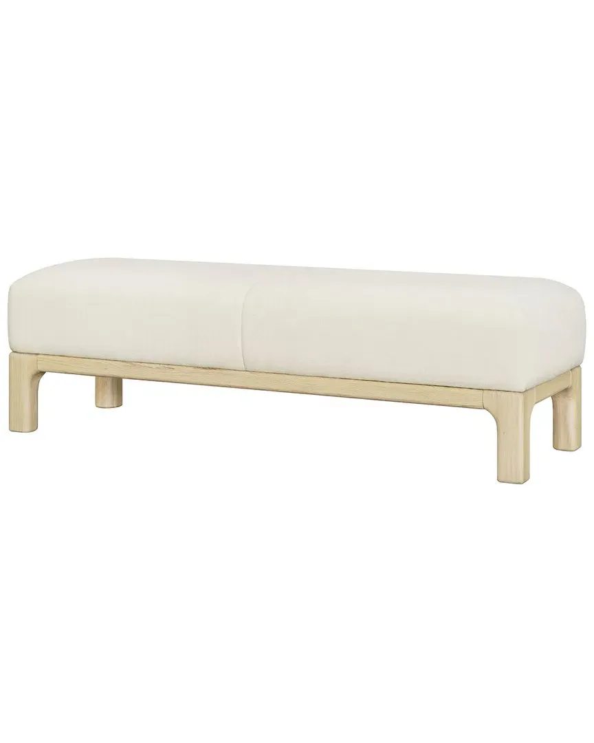Becky Owens Eve Console Table - Cream, Marble