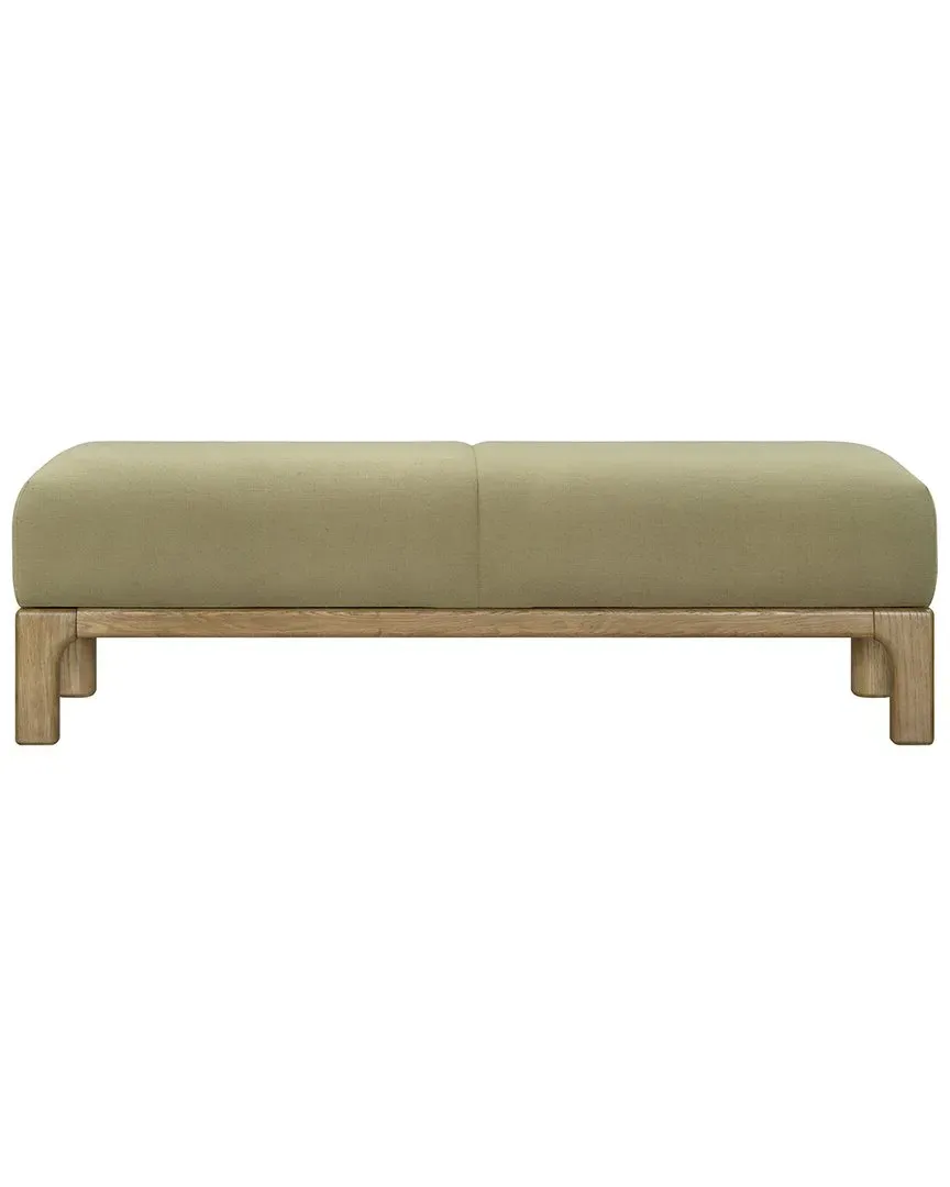 Becky Owens Hermosa Nightstand - Brown, Oak Veneer