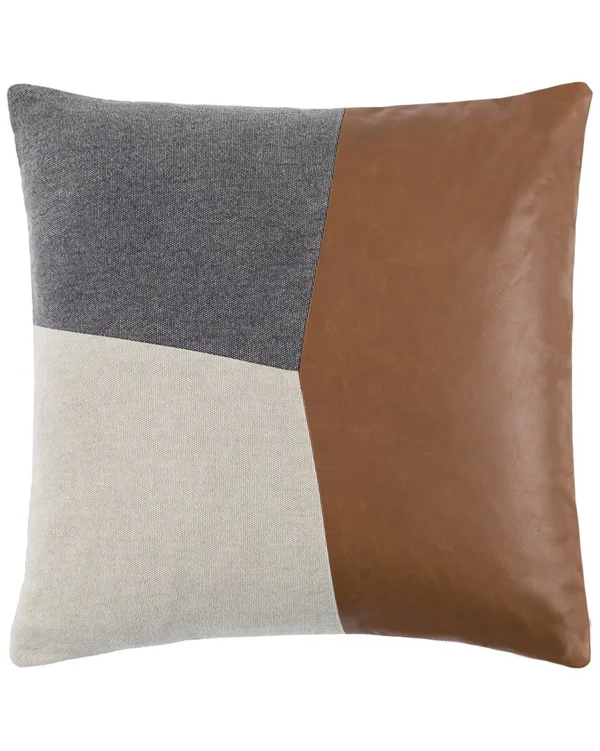 Branson Down Pillow - Brown, Cotton