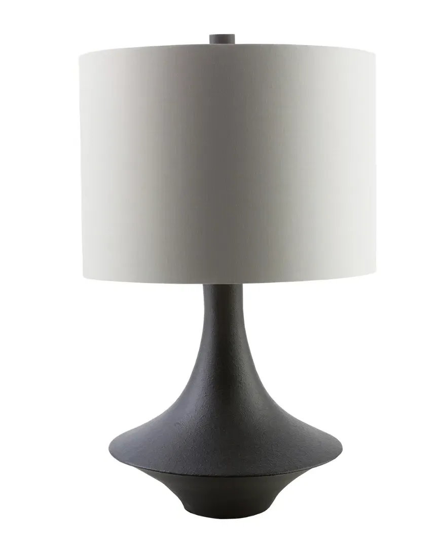 Bryant 23in Table Lamp - Charcoal, Cotton Polyester image