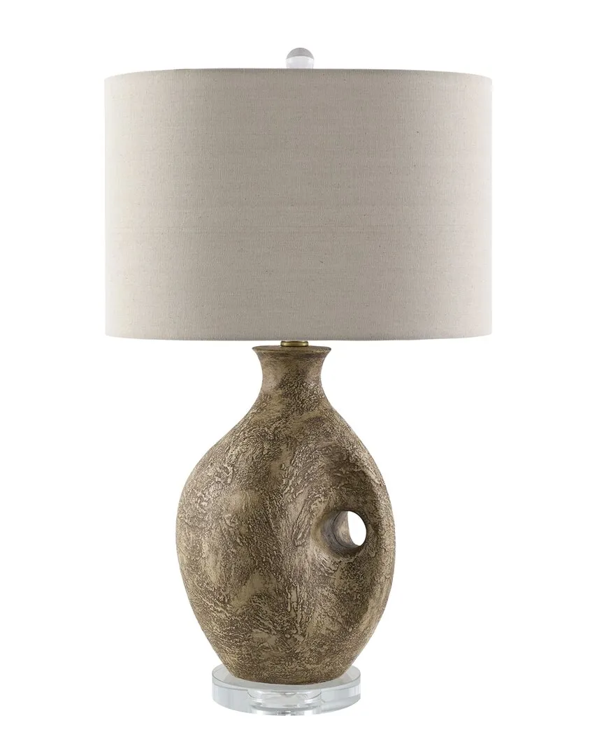 Calvert Accent Table Lamp - Yellow, Ceramic
