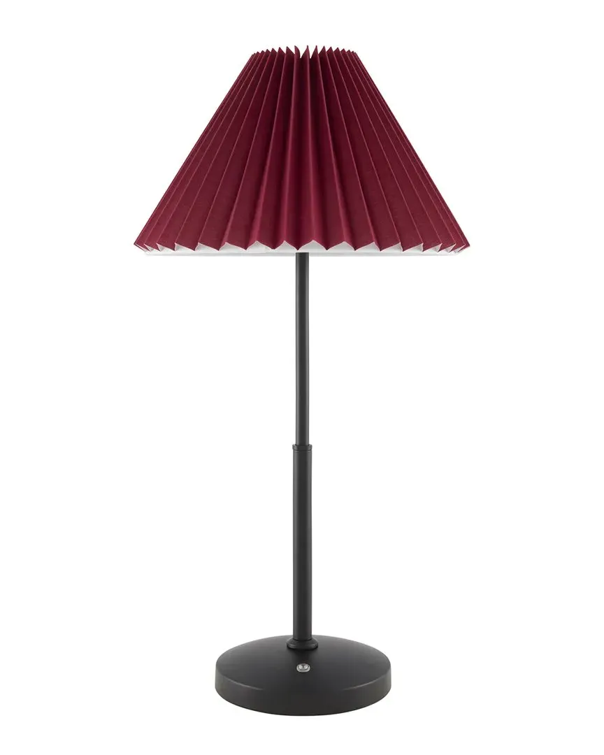 Caylus Accent Table Lamp - Beige, Rattan