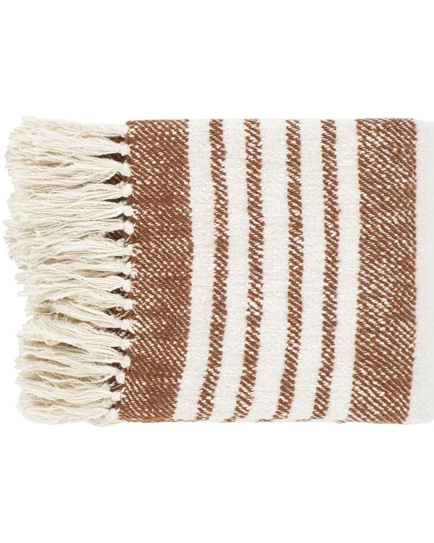 Chamonix Throw - Burnt Orange, Cotton image