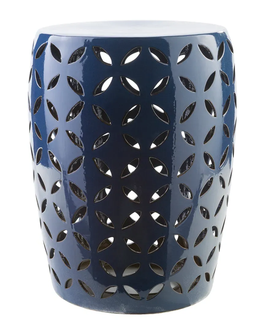 Chantilly Stool - Navy, Ceramic