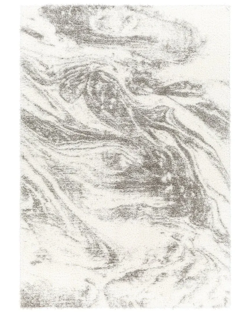 Cloudy Shag Rug - Light Grey, Polyester