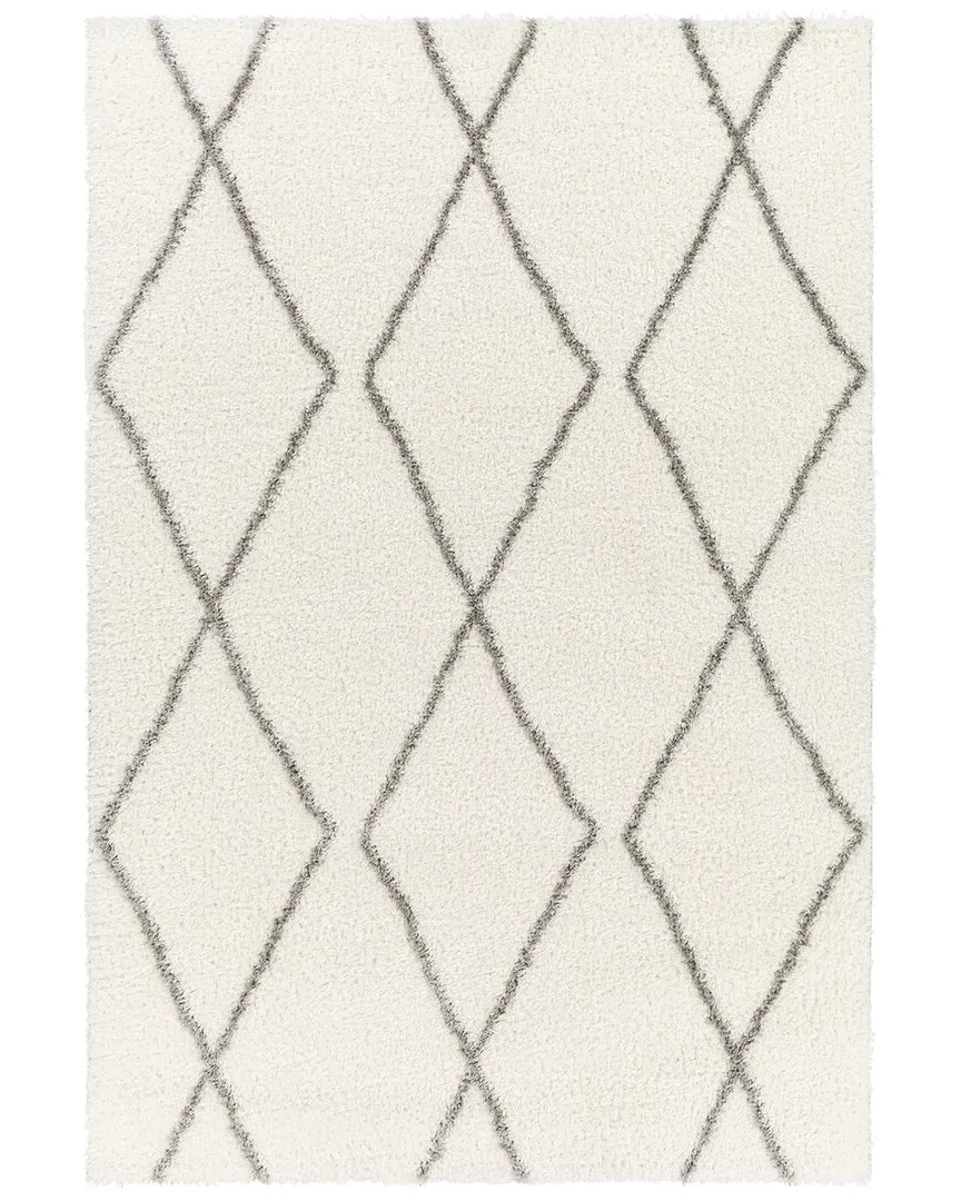 Cloudy Shag Rug - Light Grey, Polyester