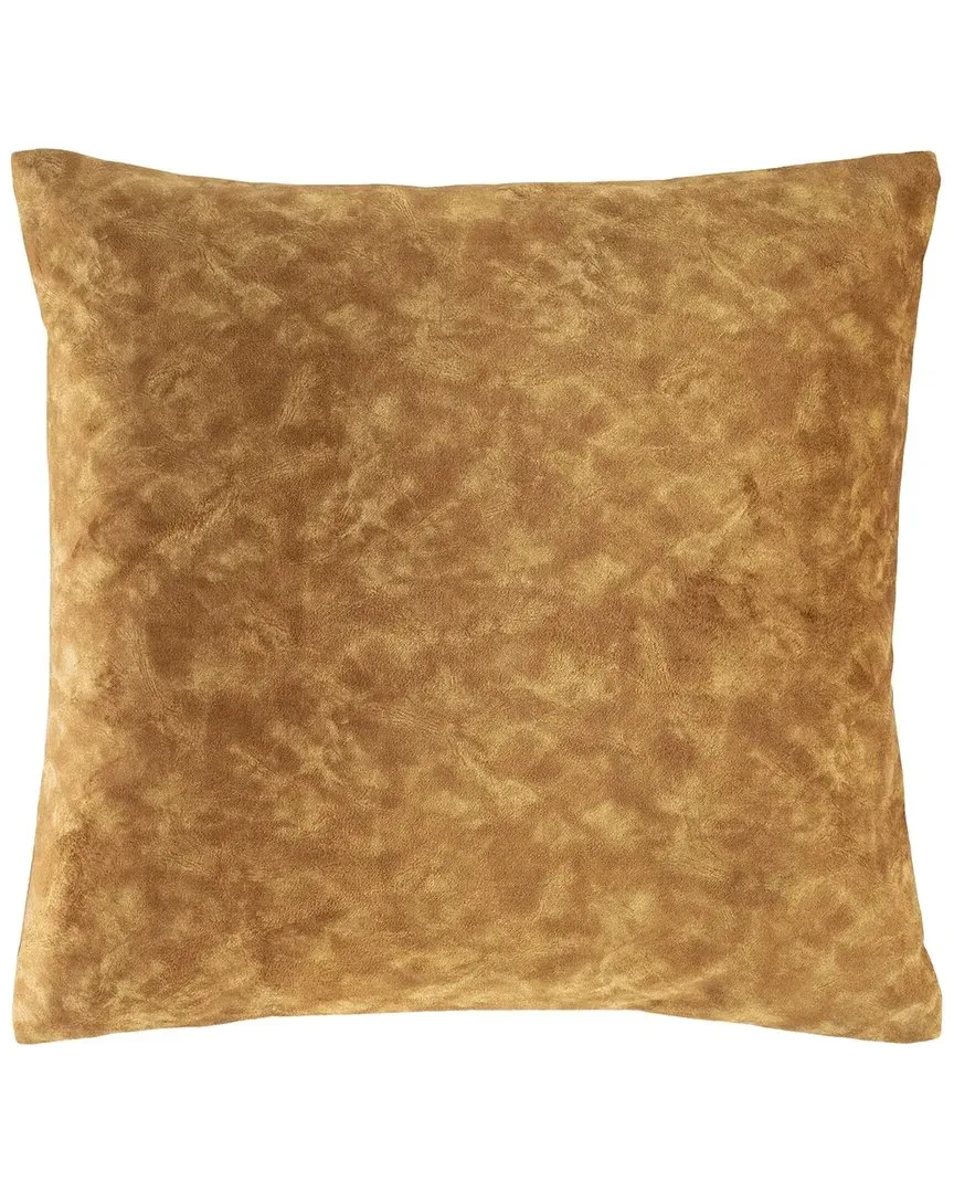 Collins Square Pillow - Brown, Polyester image