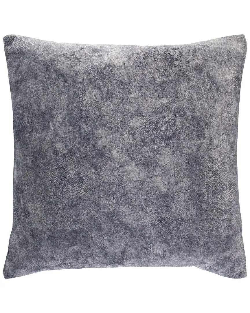 Collins Square Pillow - Gray, Polyester