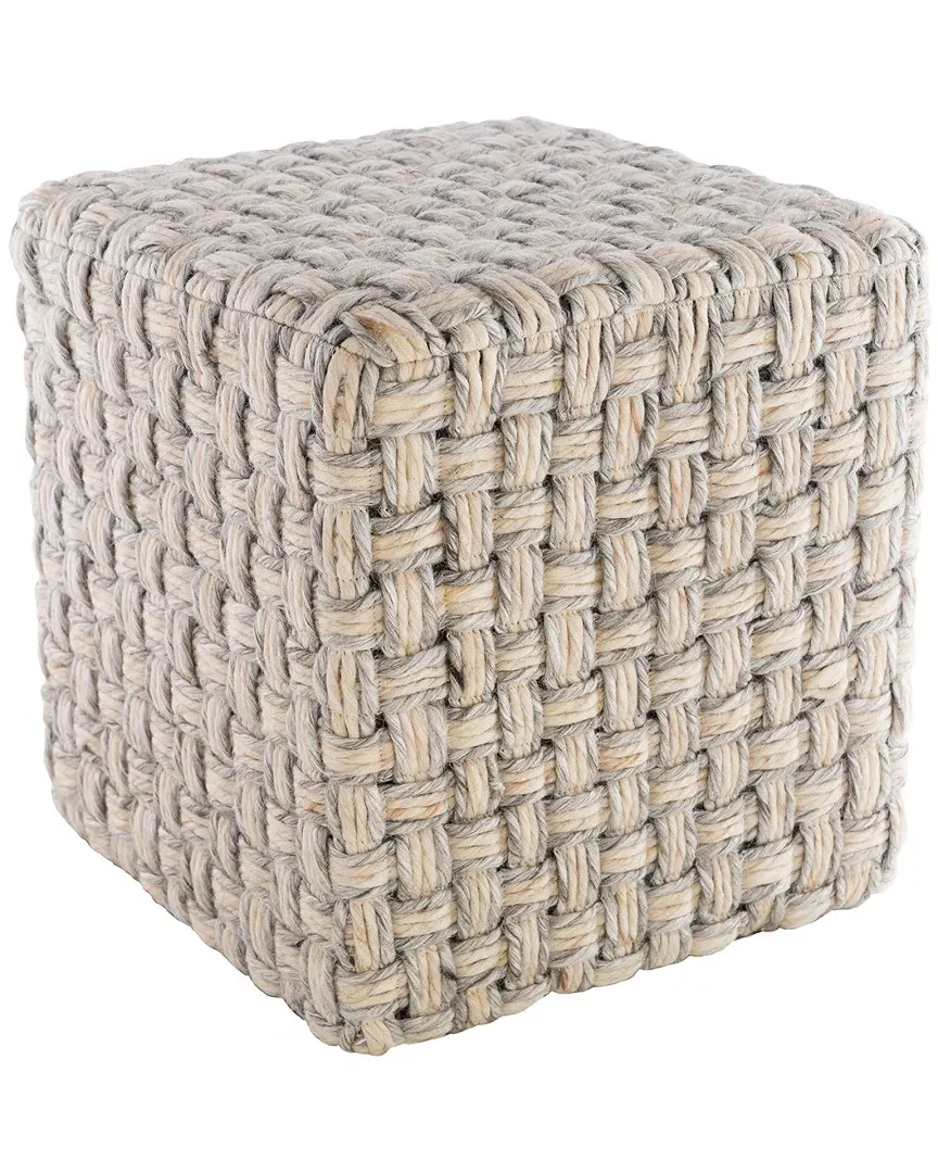 Cordoba Pouf - Light Gray image