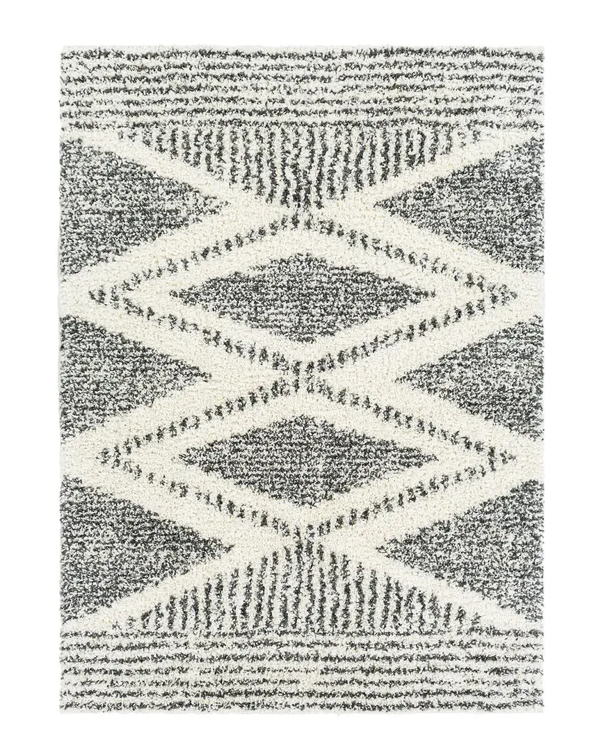 Deluxe Shag Rug - Cream, Polypropylene