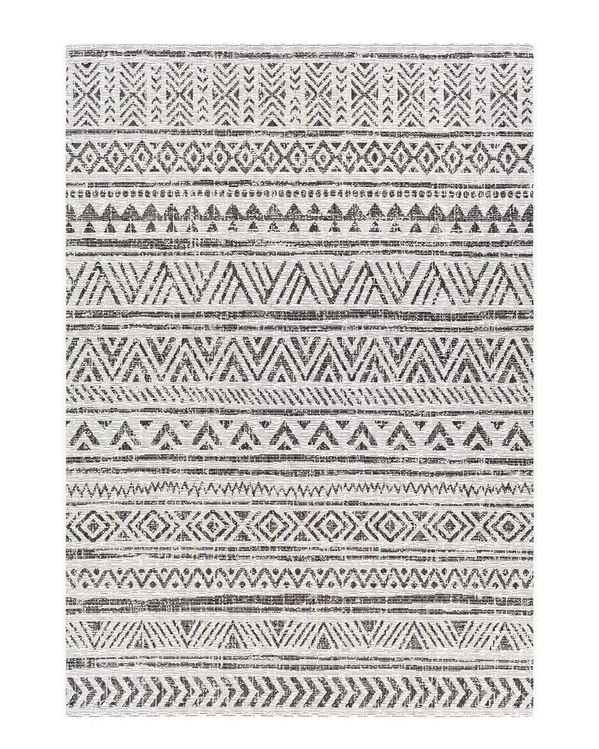 Eagean Global Rug - Black, Polypropylene