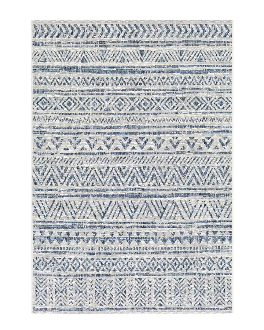 Eagean Global Rug - Denim, Polypropylene