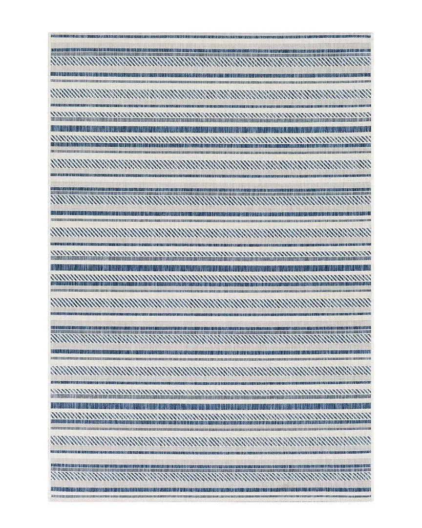 Eagean Global Rug - Navy, Polypropylene