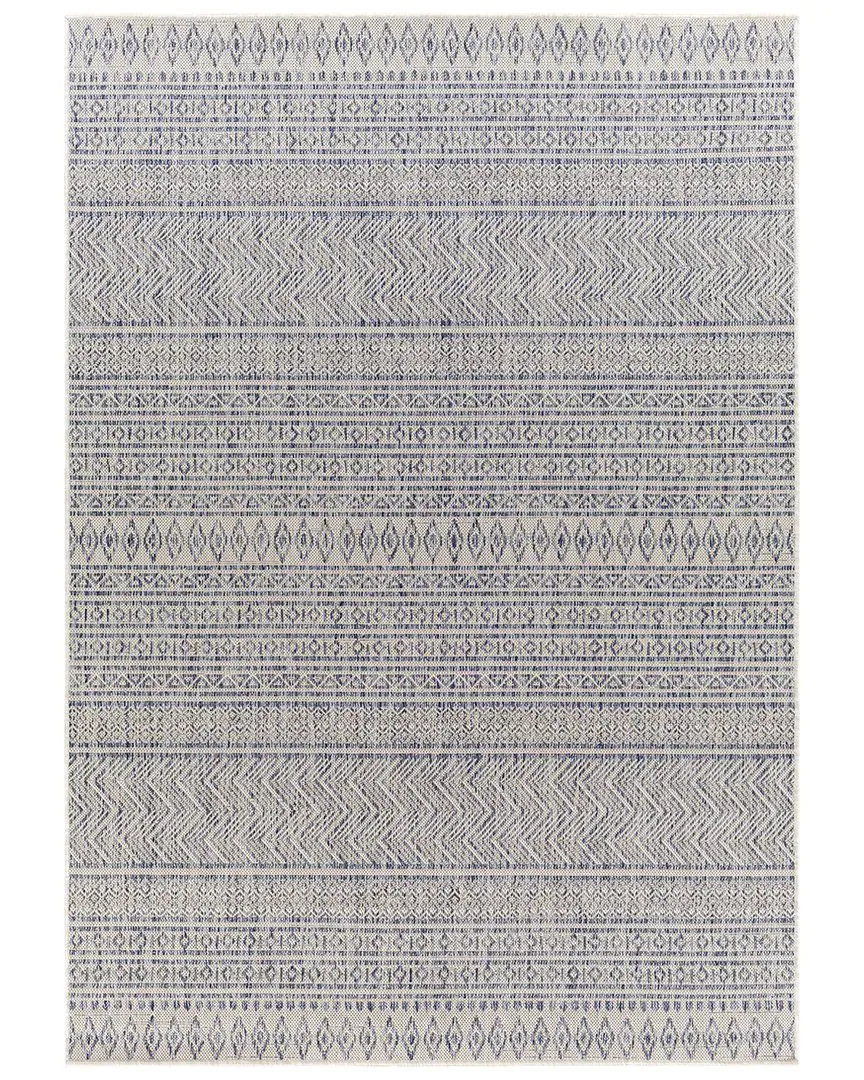 Eagean Indoor/Outdoor Rug - Navy, Polypropylene