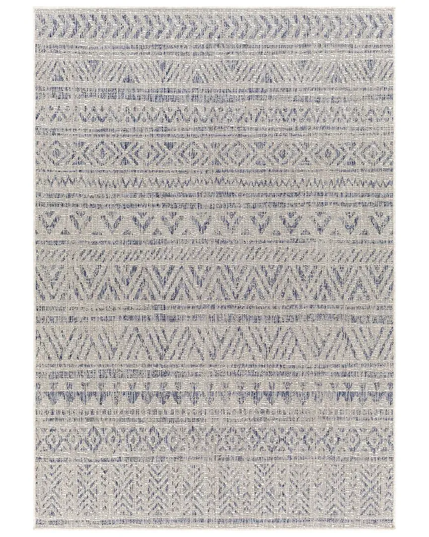 Eagean Indoor/Outdoor Rug - Navy, Polypropylene