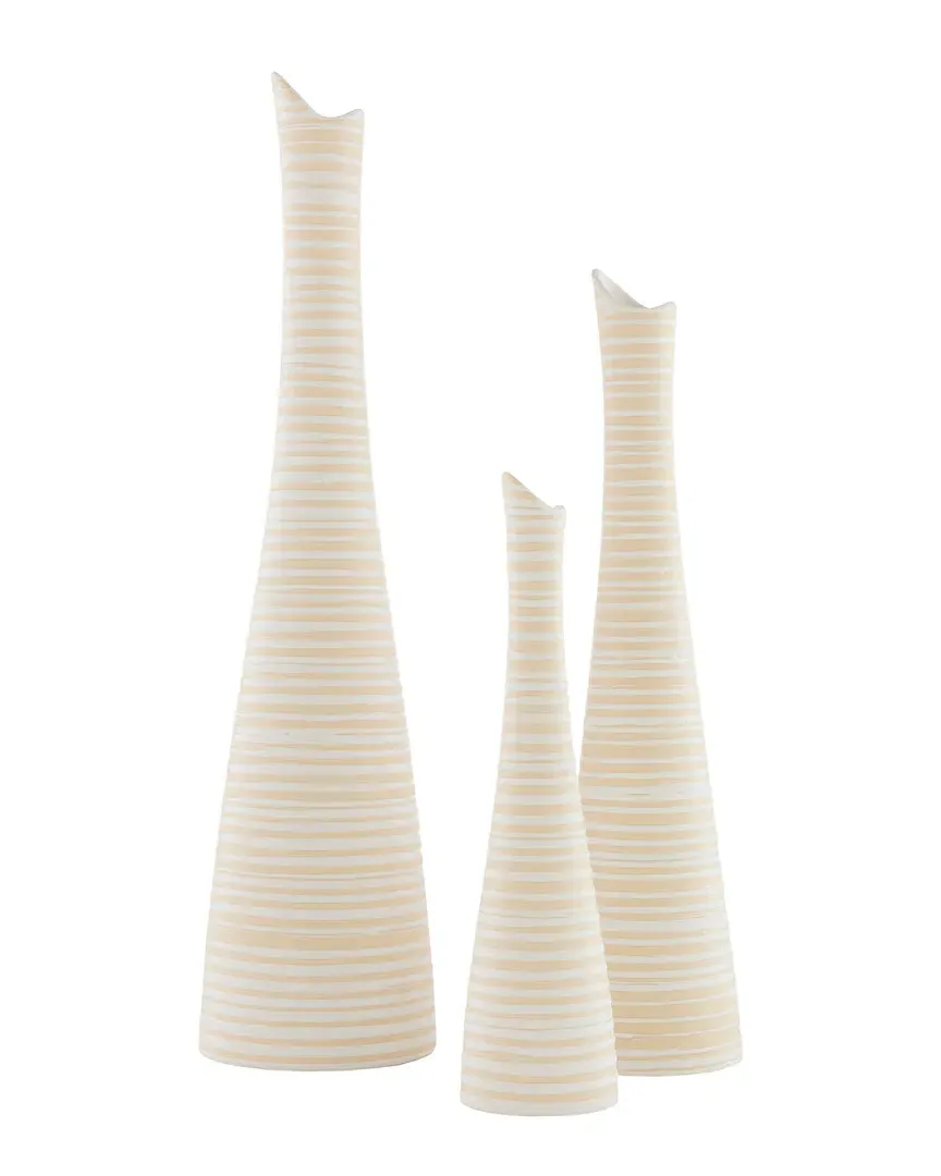 Emily Decor Vase Set - Cream image