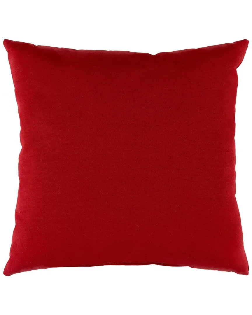 Essien Collection Pillow - Red, Polyester