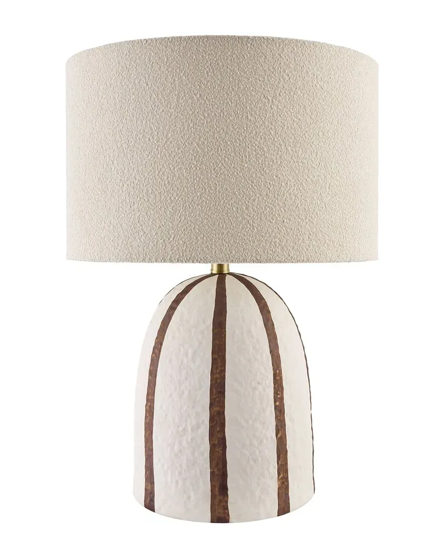 Etalle Accent Table Lamp - Green, Concrete