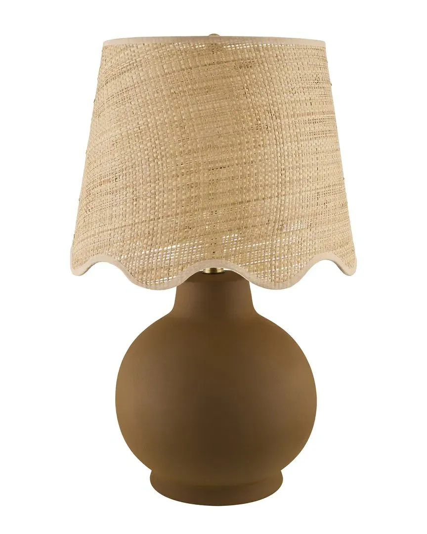 Firkel Accent Table Lamp - White