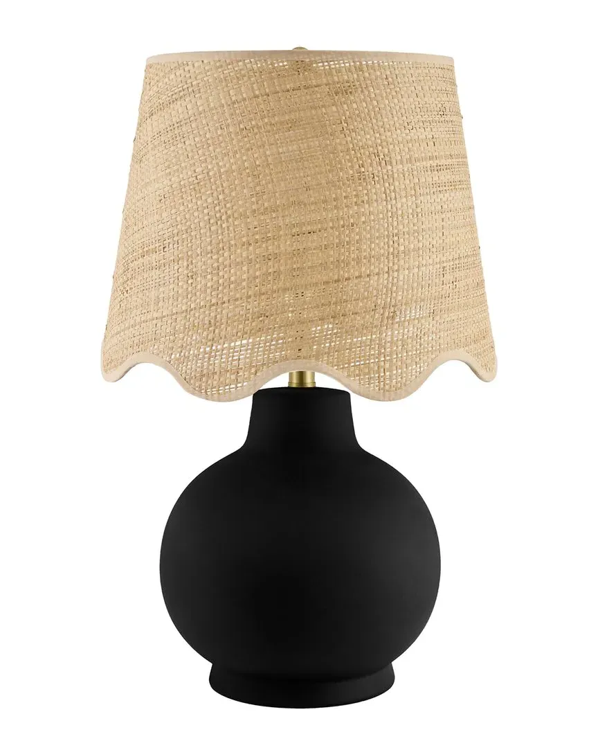 Fogi Accent Table Lamp - Cream, Resin