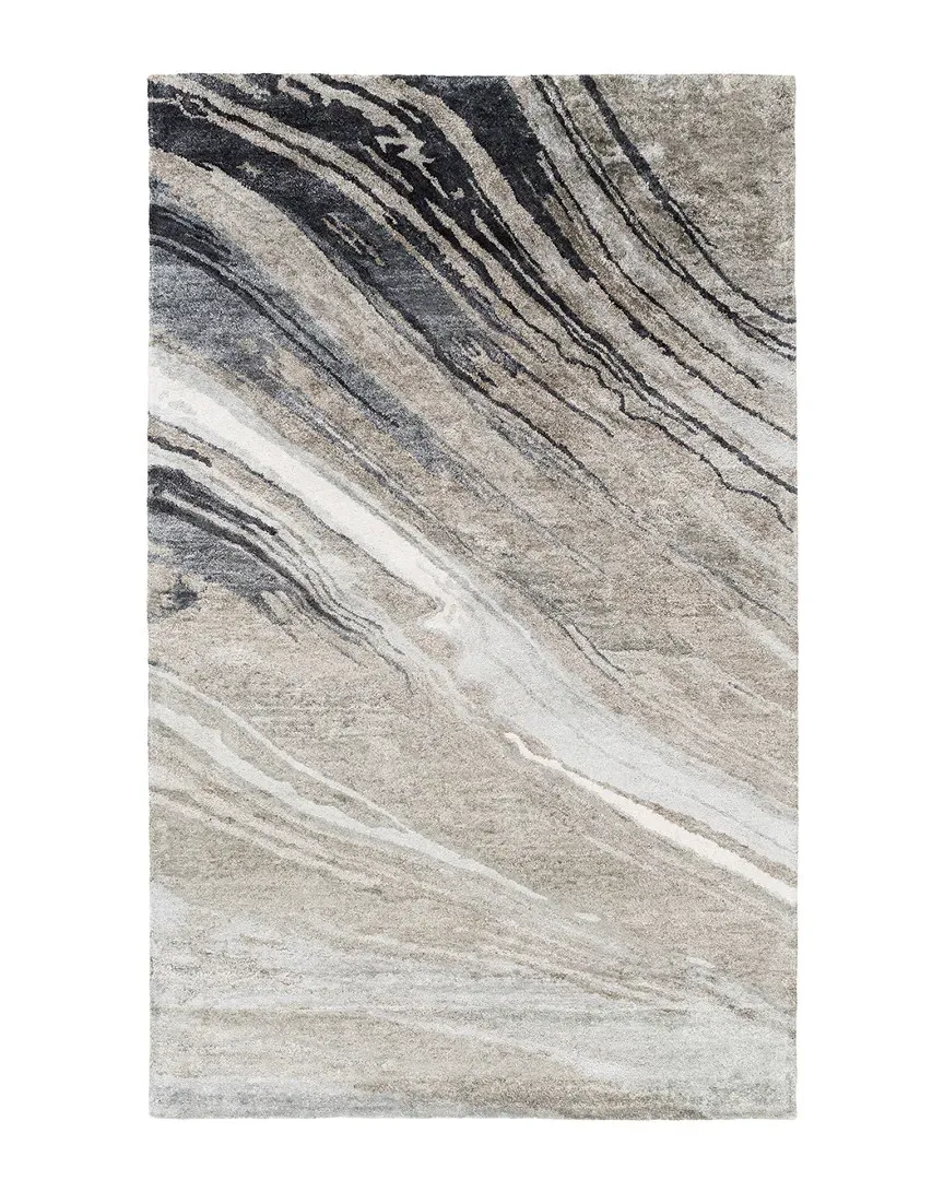 Gemini Hand Tufted Rug - Charcoal, Viscose