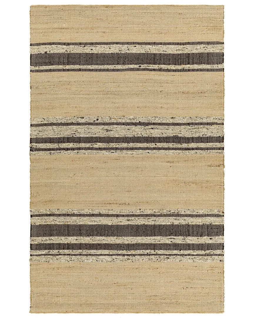 Geneva Hand Woven Rug - Tan, Jute & Wool