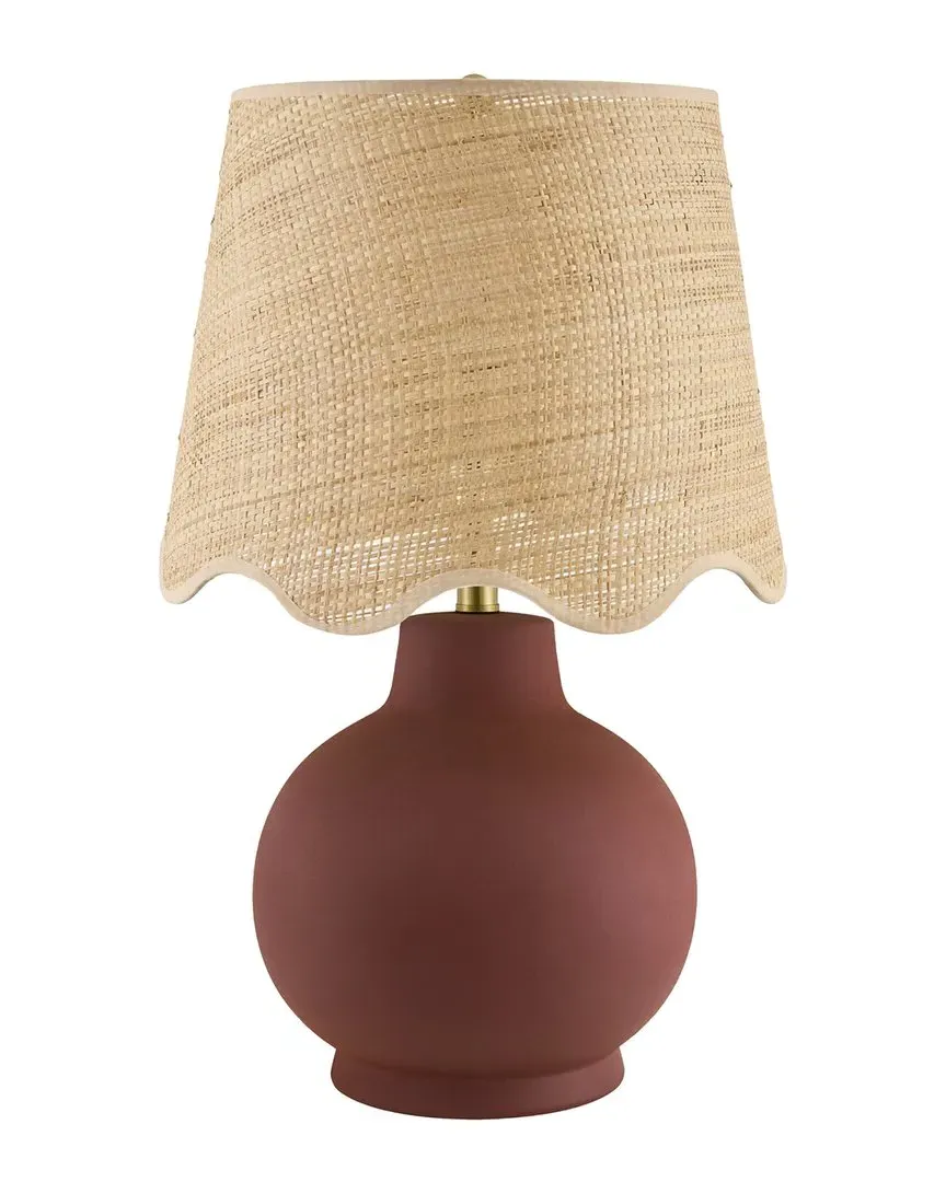 Haria Accent Table Lamp - Blue, Resin image