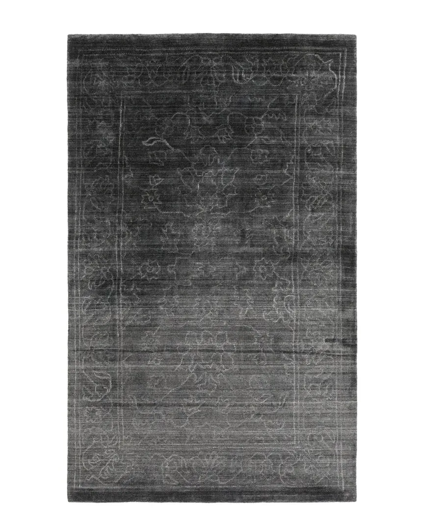 Hightower Hand-Loomed Rug - Black, Viscose