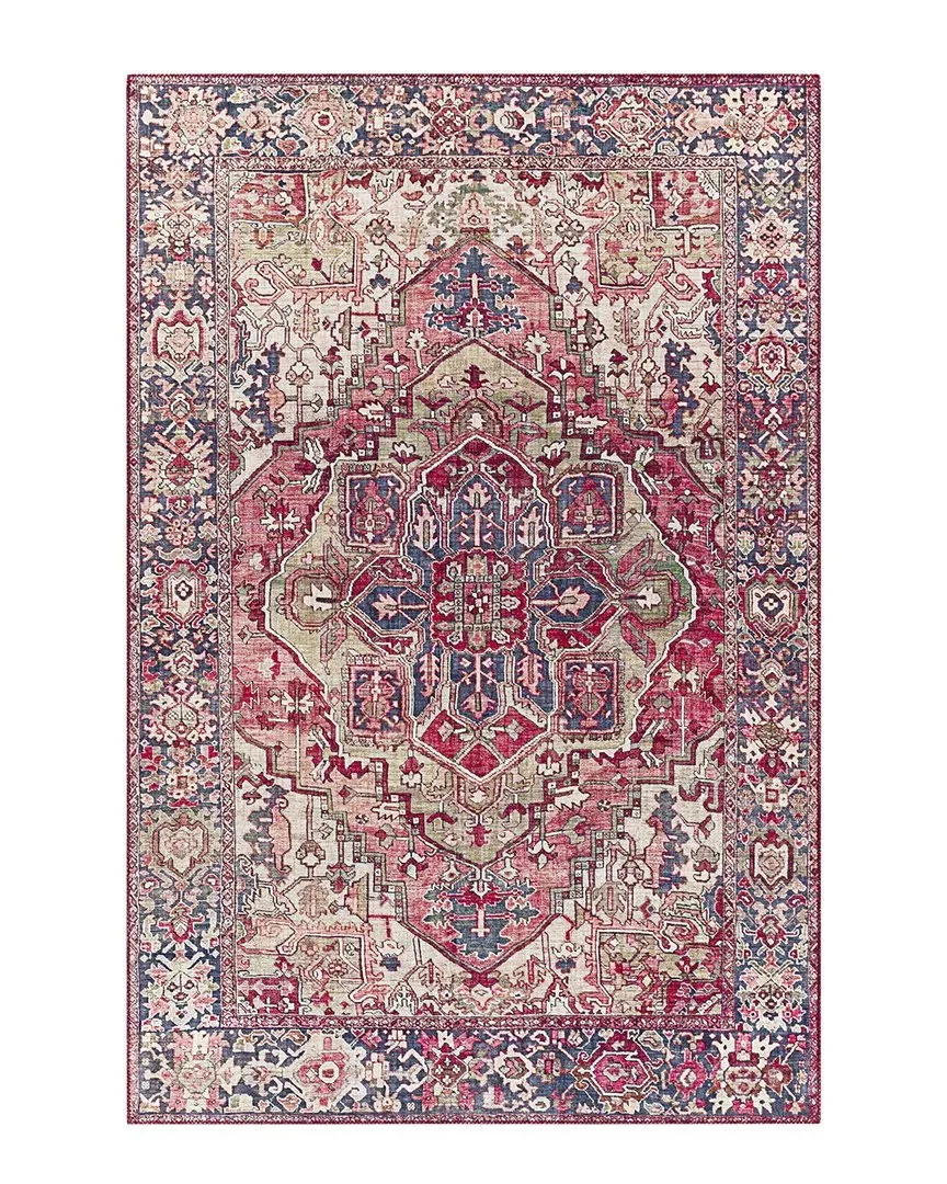Iris Rug - Burgundy, Polyester