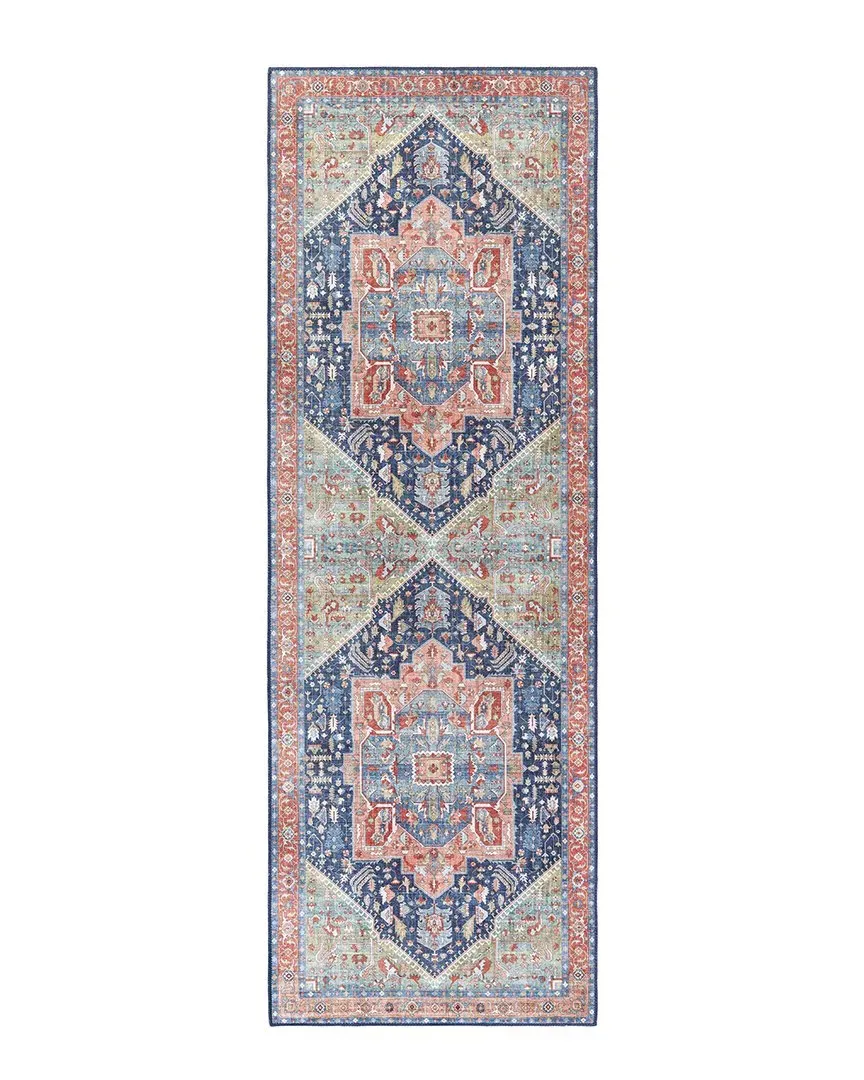 Iris Rug - Navy, Polyester