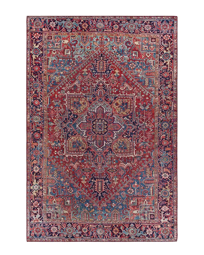 Iris Rug - Red, Polyester