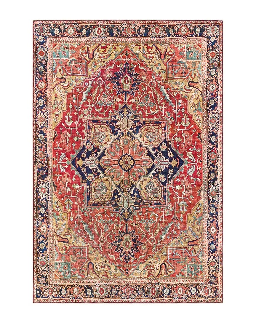 Iris Rug - Red, Polyester