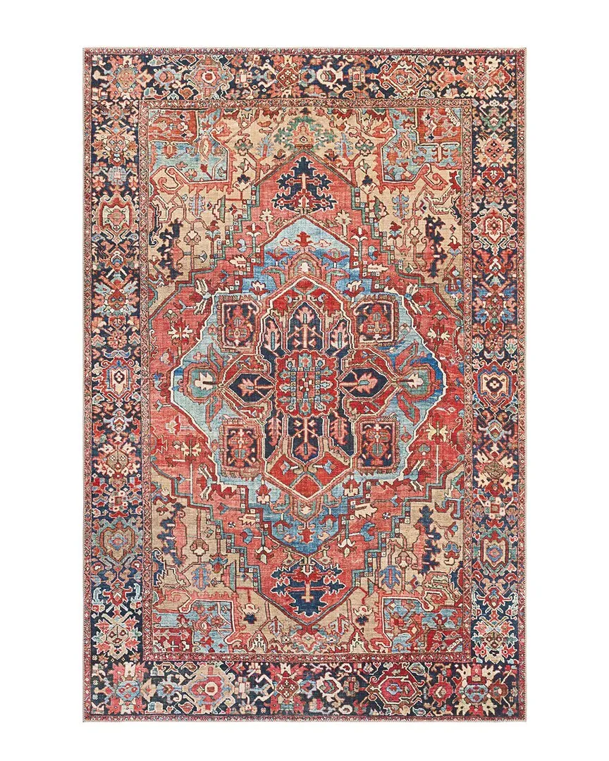 Iris Rug - Red, Polyester