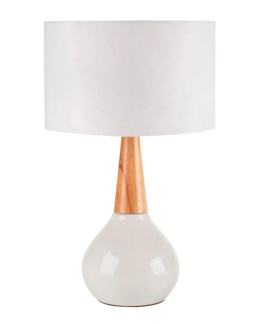 Kent Table Lamp - White, Ceramic image