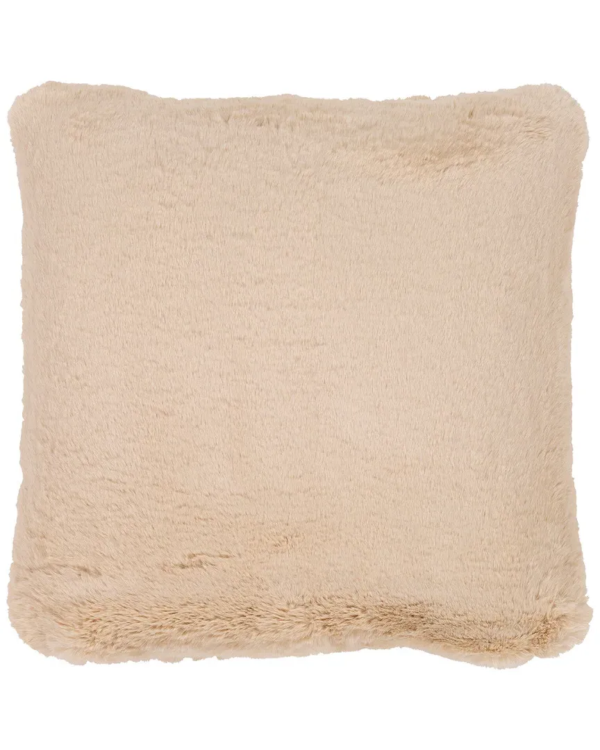 Leather Pillow - Wheat image